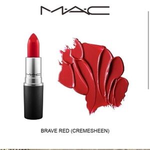 New! Mac Cremesheen BRAVE RED Lipstick